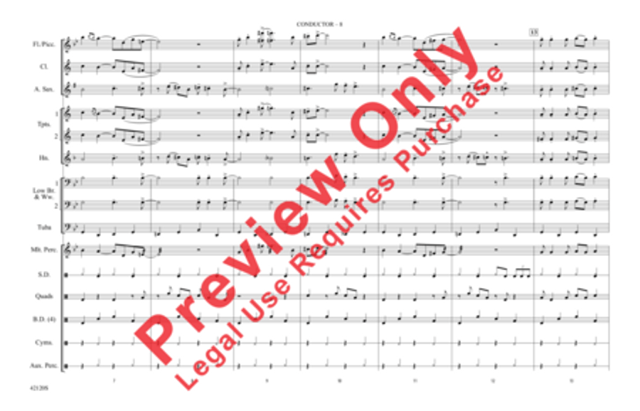 Shorties #20 Shorties #20 Marching Band scores gallery preview page 9