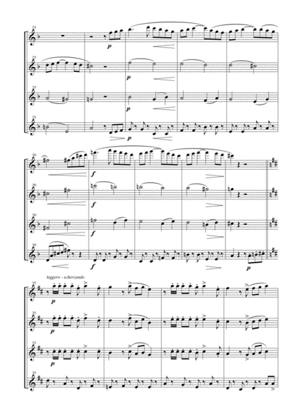 Se Termino (C'est Fini) for Flute Quartet image number null