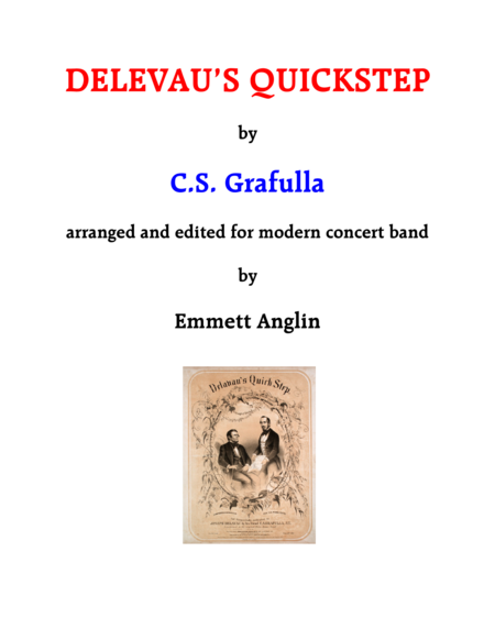 Band Music of the Civil War : Delevau's Quickstep by C.S. Grafulla - Concert Band image number null