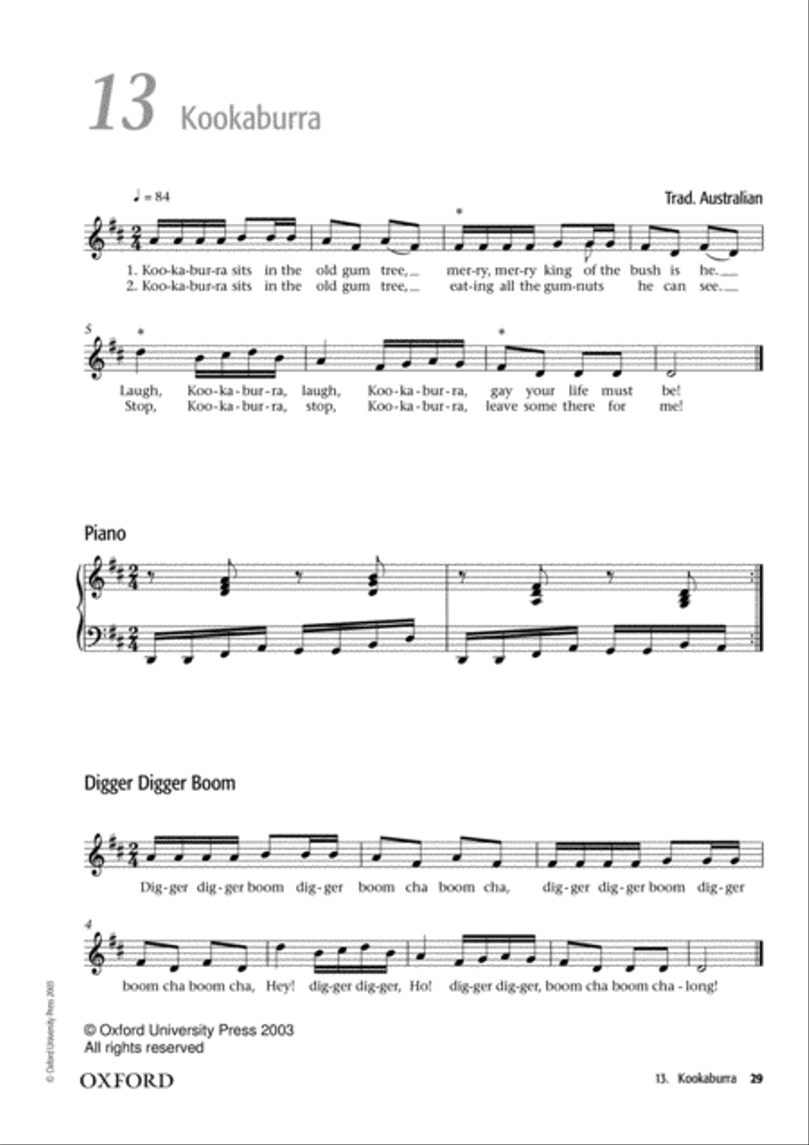 Junior Voiceworks 1 Unison Choir scores gallery preview page 9