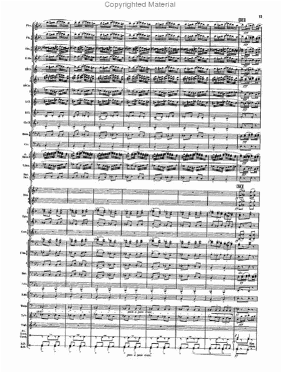 Armenian Dances, Part II Concert Band scores gallery preview page 81