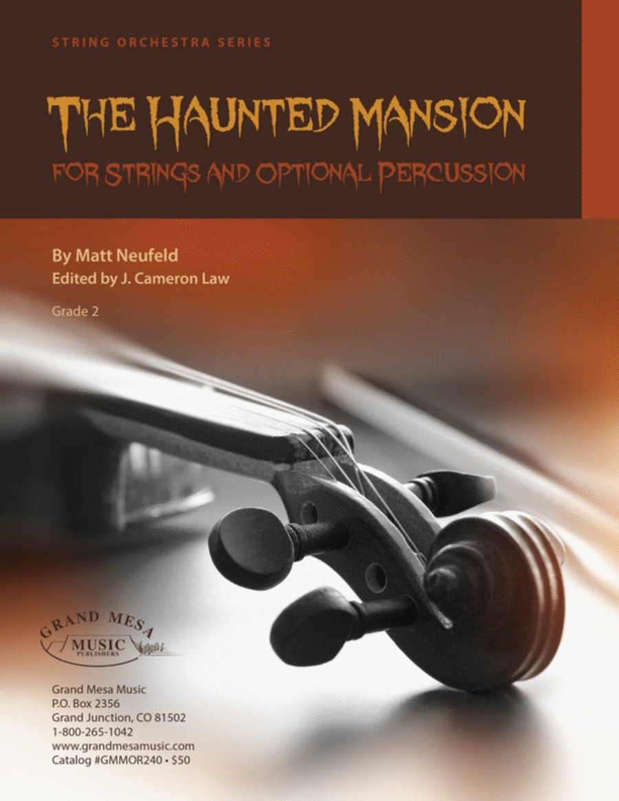 The Haunted Mansion So2/Opt Percussion Sc/Pts