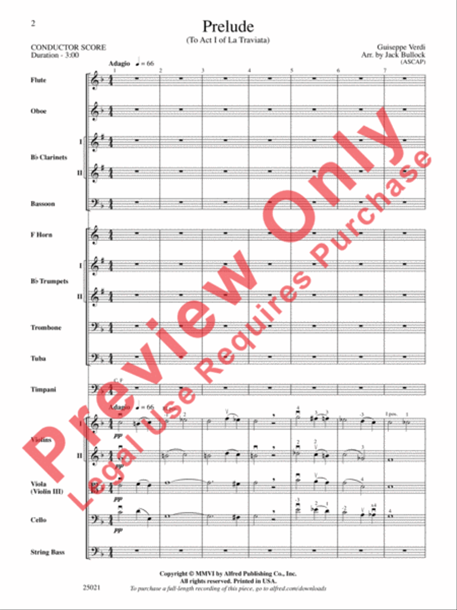 Prelude Prelude Full Orchestra scores gallery preview page 3