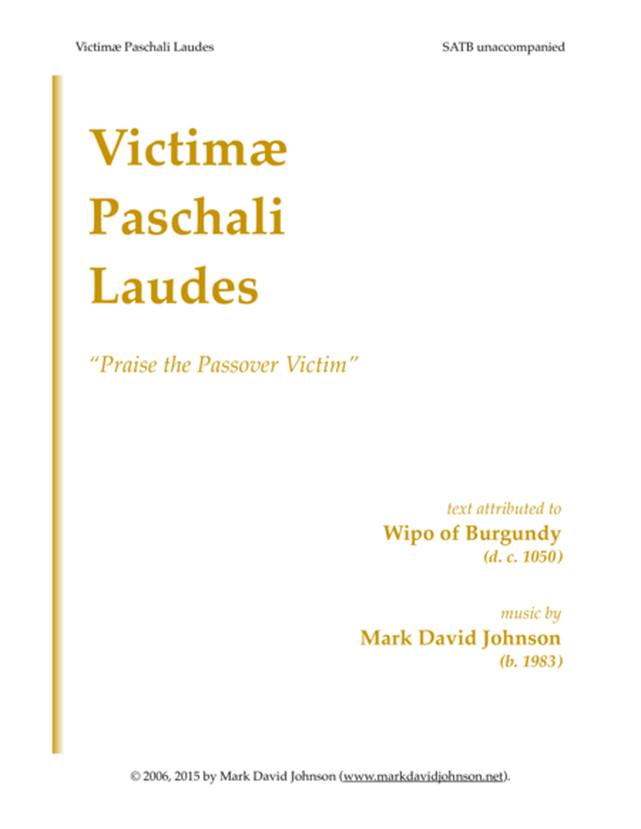 Victimae Paschali Laudes image number null