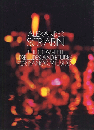 Book cover for Scriabin - Complete Preludes And Etudes Piano