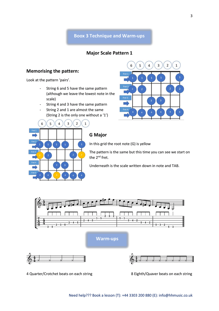 Guitar Tutor eBoox - Level 3 (Debut) Guitar Solo scores gallery preview page 3