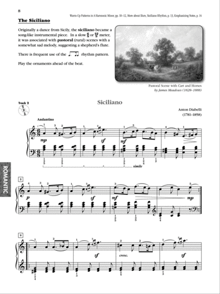Exploring Piano Classics Repertoire, Book 4 Piano Solo scores gallery preview page 8