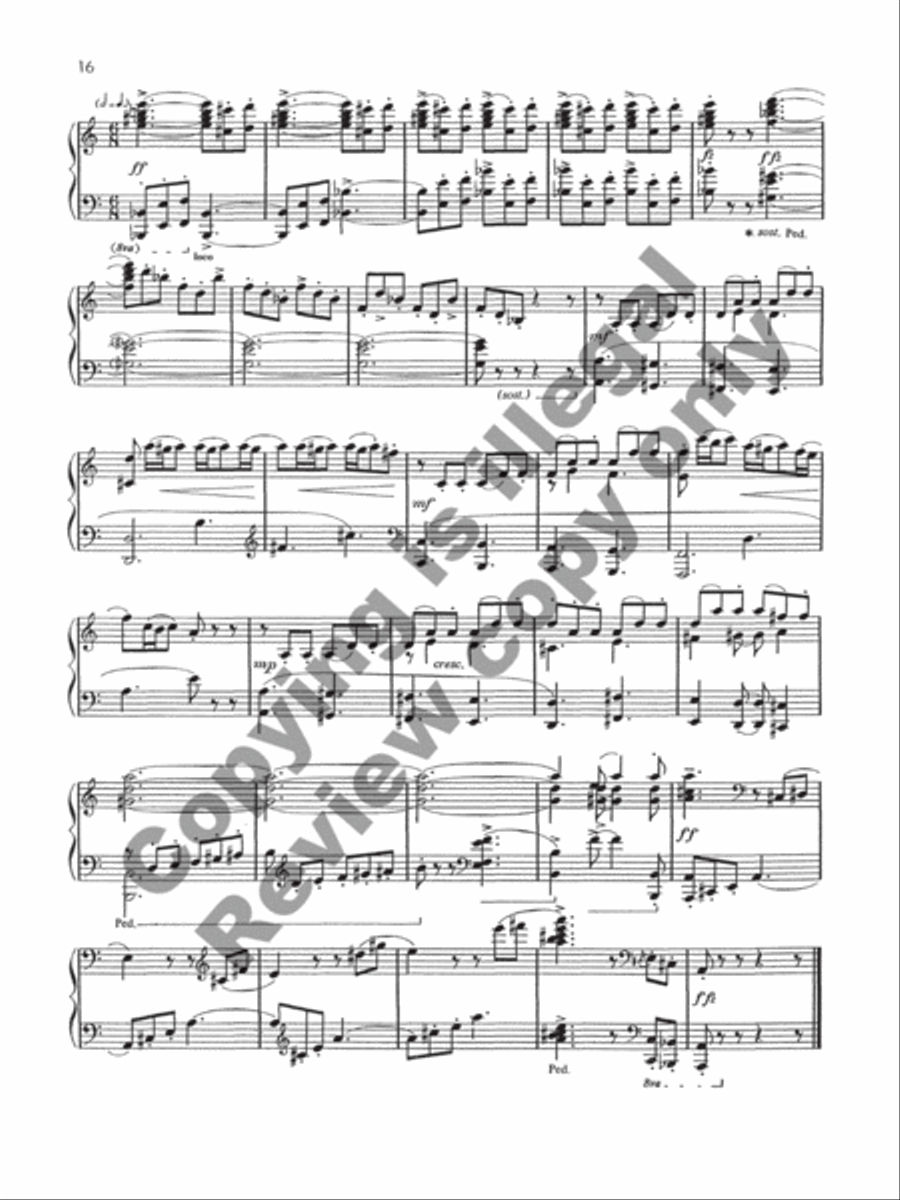 Lamentation and Scherzo Piano Solo scores gallery preview page 11