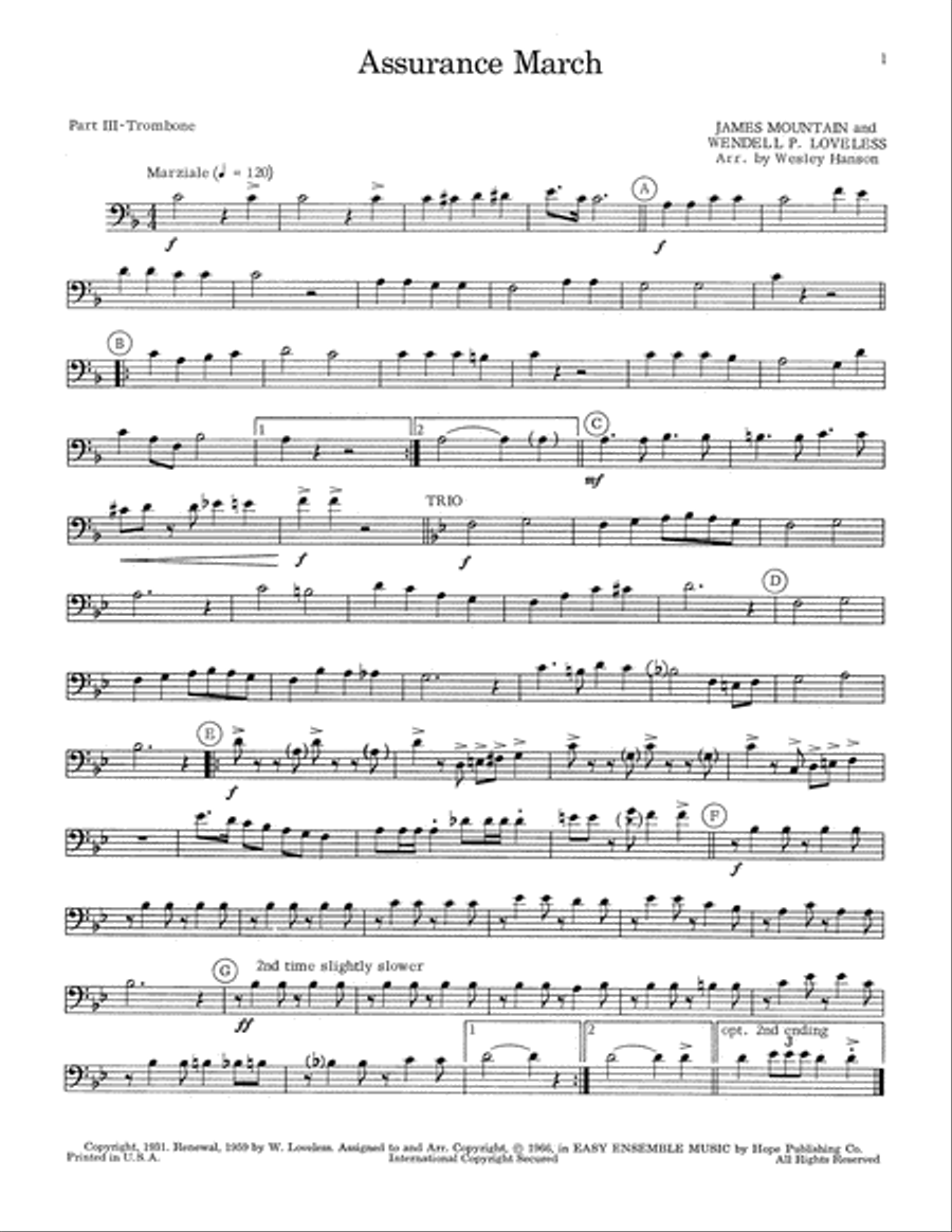 Easy Ensemble Music Part scores gallery preview page 3