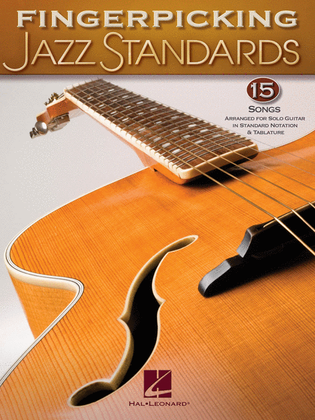 Book cover for Fingerpicking Jazz Standards