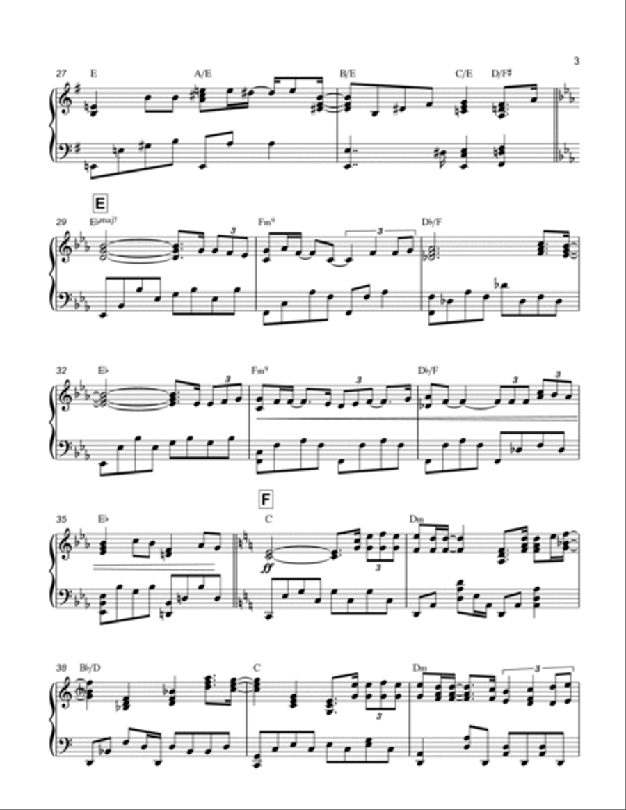 Afterglow Afterglow Piano Solo scores gallery preview page 3