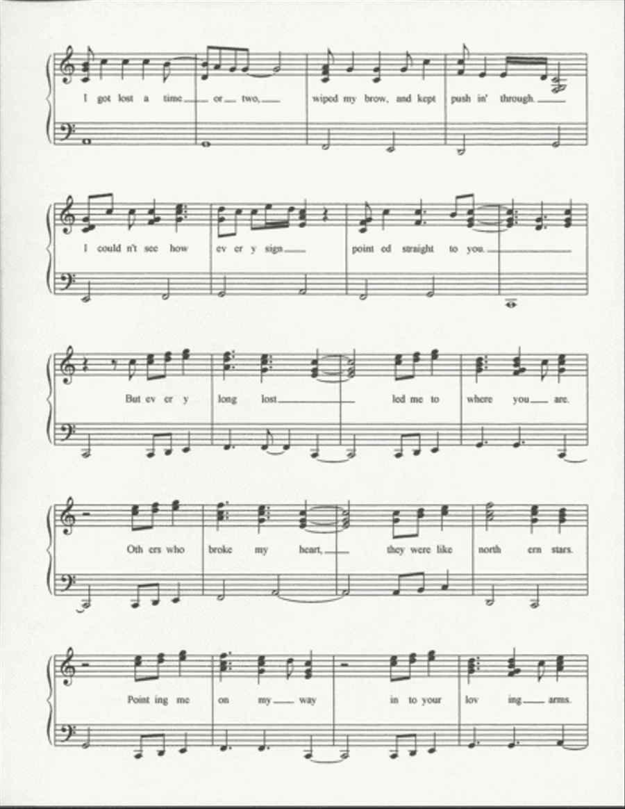 Bless The Broken Road Piano Solo scores gallery preview page 2