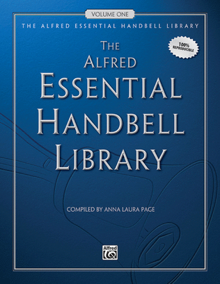 Book cover for The Alfred Essential Handbell Library, Volume 1
