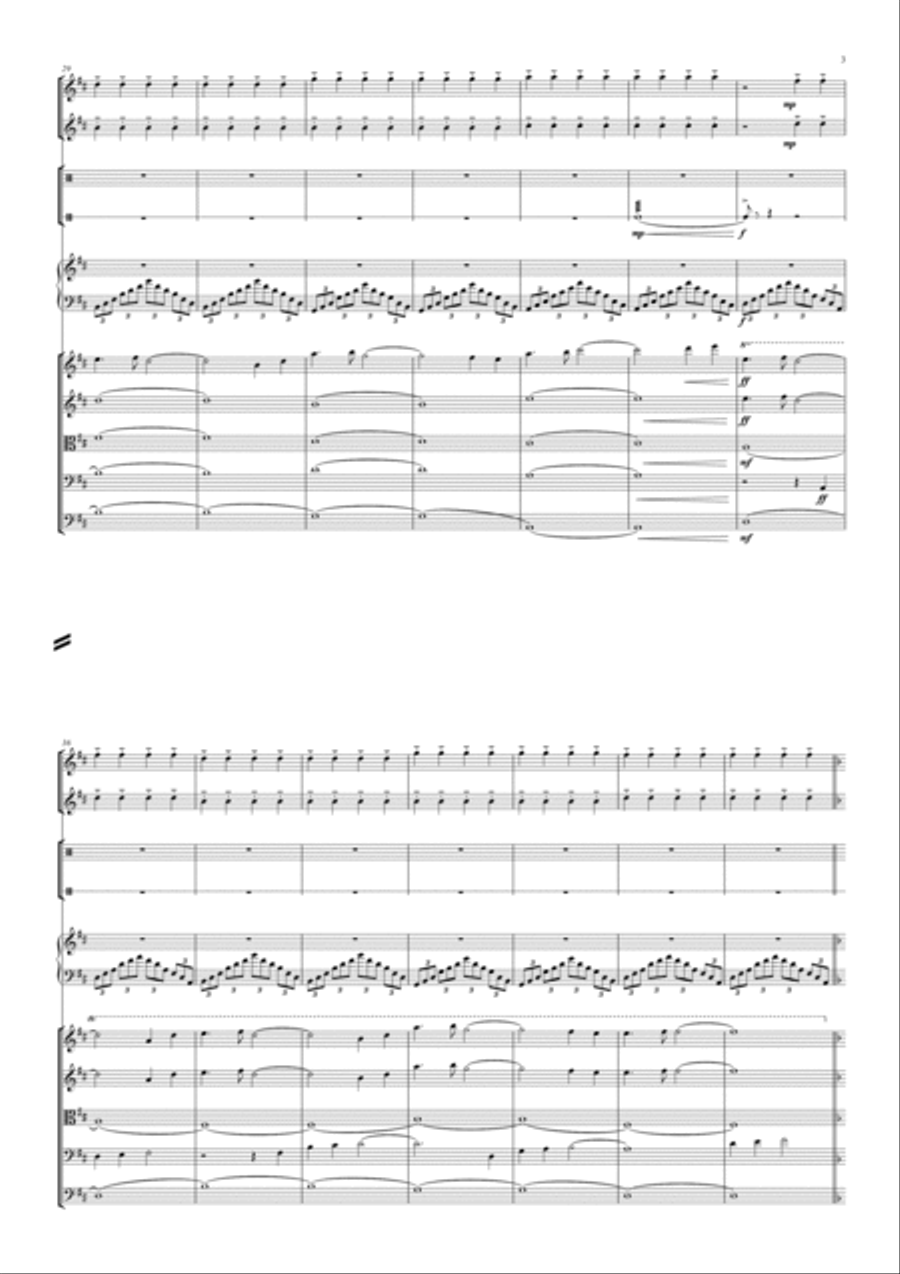 Notturno In Gondola Full Orchestra scores gallery preview page 3