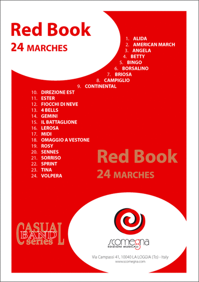 Red Book Vol. 1 - 24 Marches image number null