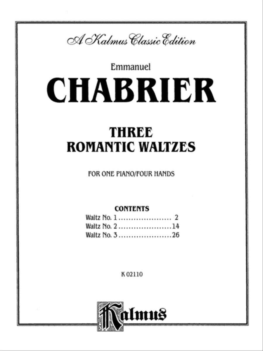 Three Romantic Waltzes Three Romantic Waltzes Small Ensemble scores gallery preview page 2