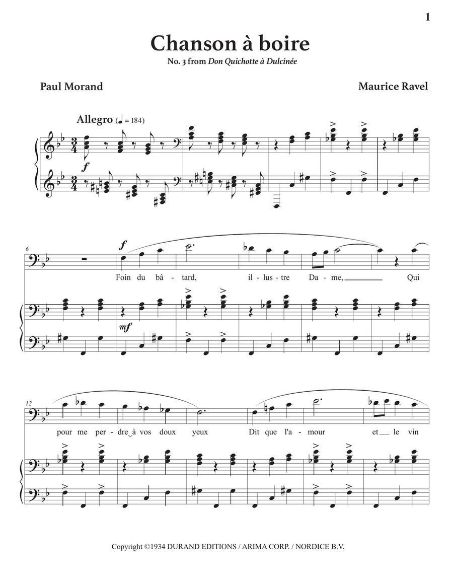 Chanson Romanesque Chanson Romanesque Voice scores gallery preview page 2