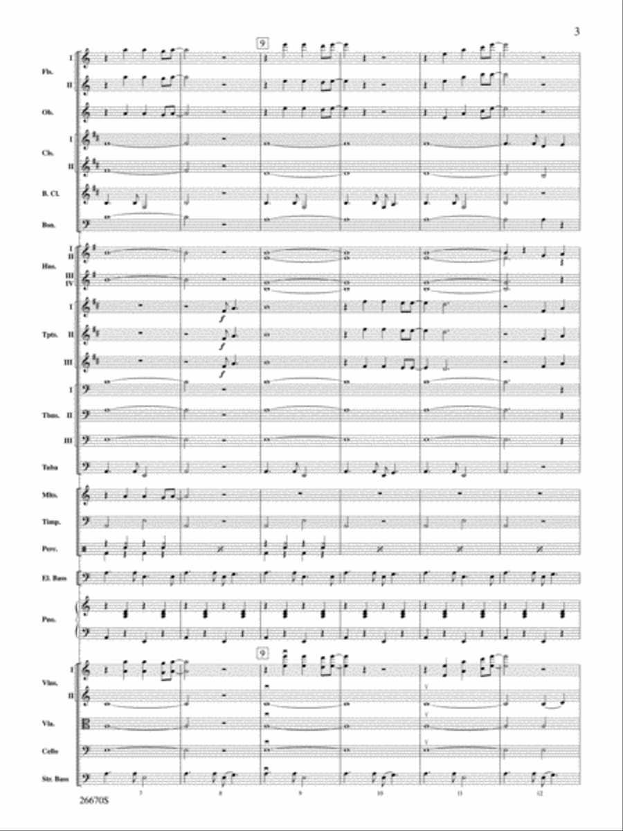You're the One That I Want (from Grease) Full Orchestra scores gallery preview page 3