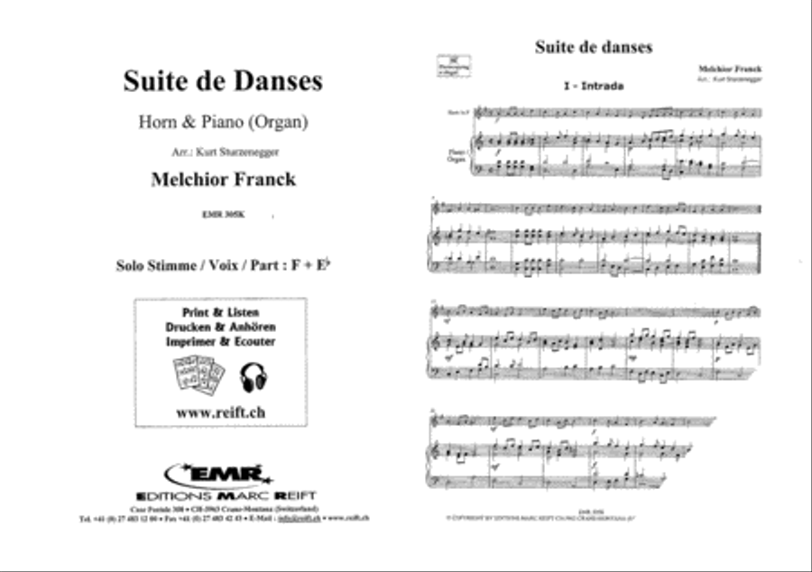 Suite de Danses Horn scores gallery preview page 2