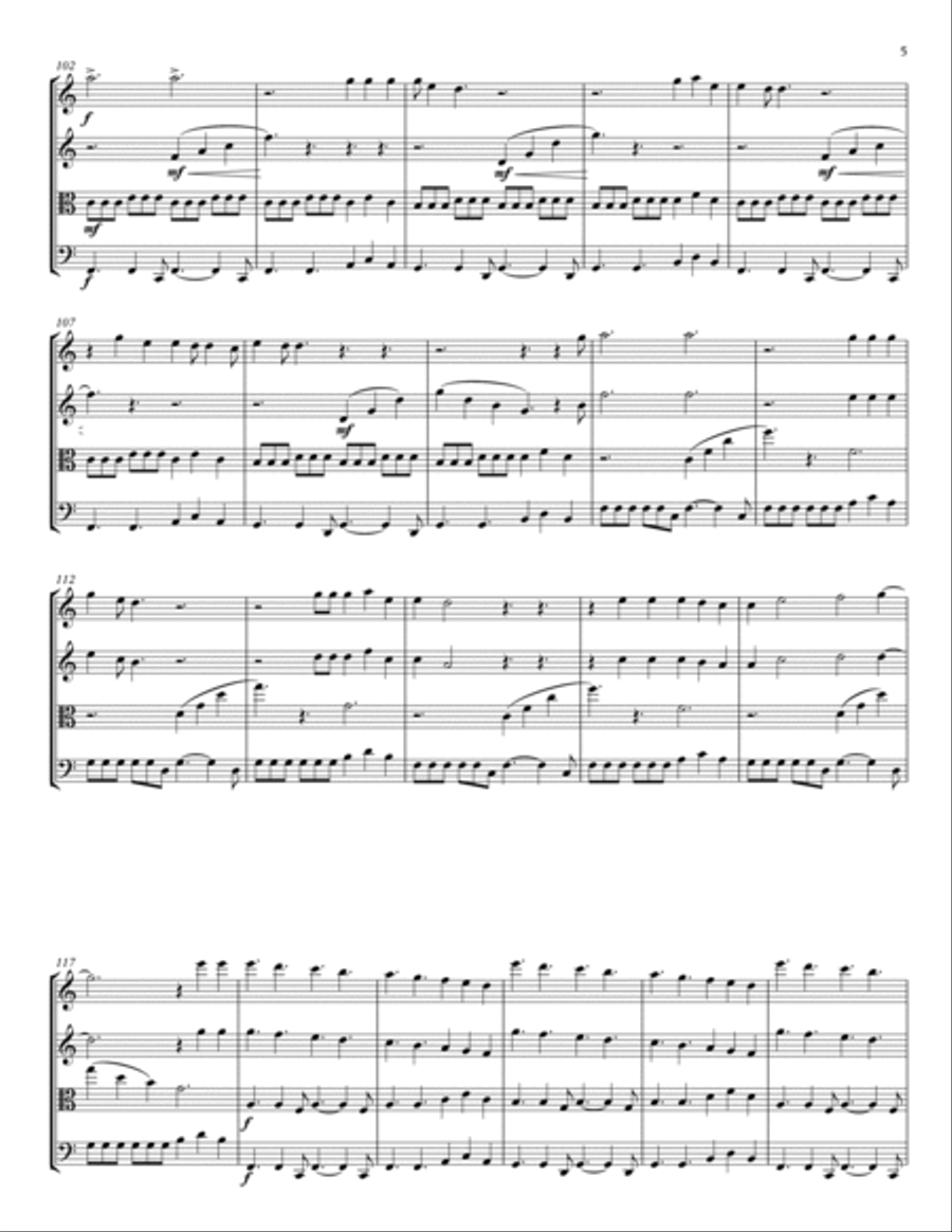Luna String Quartet scores gallery preview page 5