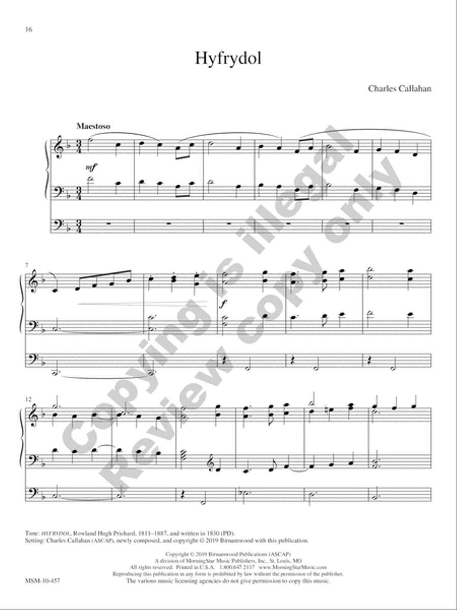 Be Joyful! Organ scores gallery preview page 8