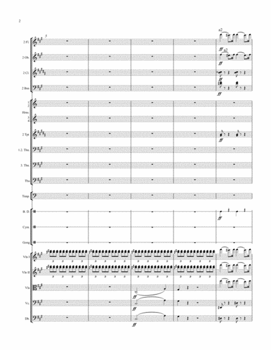 Cloudburst Overture Score and Parts image number null
