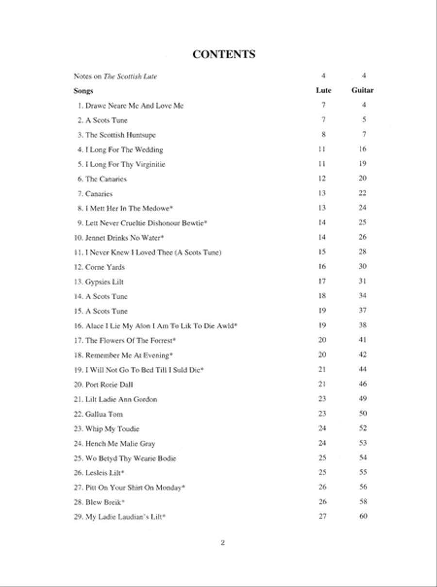 The Scottish Lute The Scottish Lute Lute scores gallery preview page 8