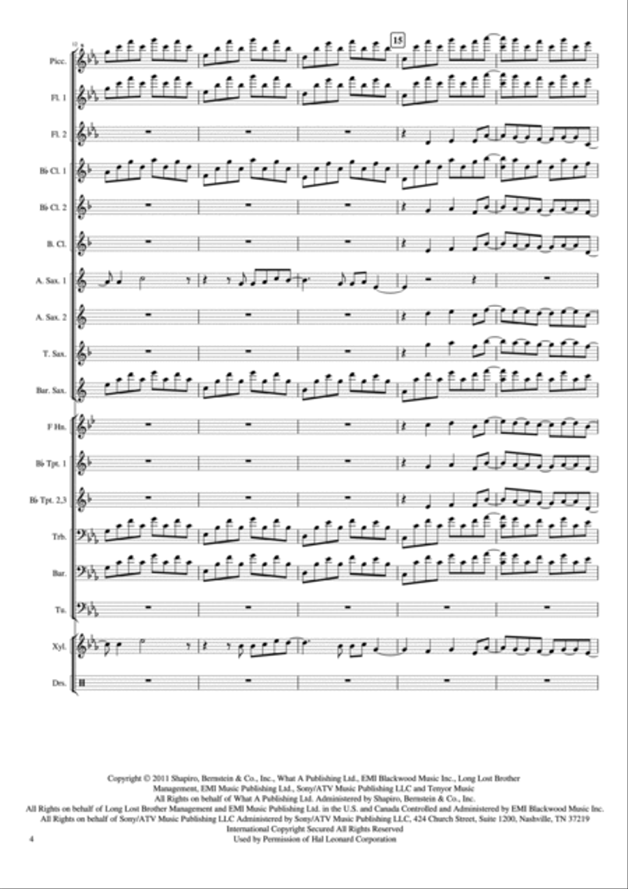 Titanium Large Ensemble scores gallery preview page 4
