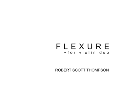 [Thompson] Flexure