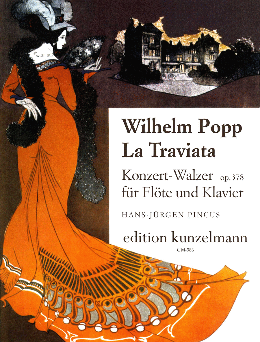 La traviata, Concert waltz Flute Solo scores gallery preview page 1