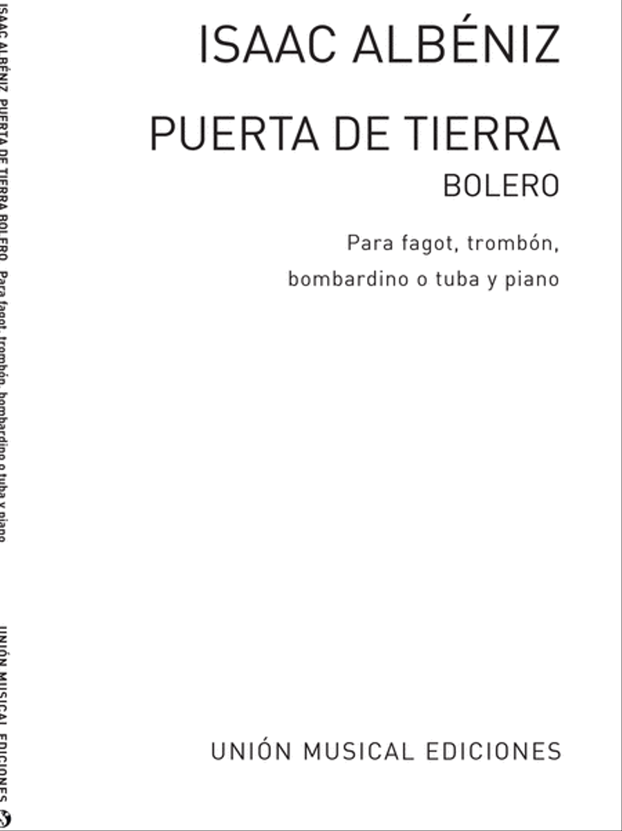 Puerta De Tierra Bolero Piano Accompaniment scores gallery preview page 1
