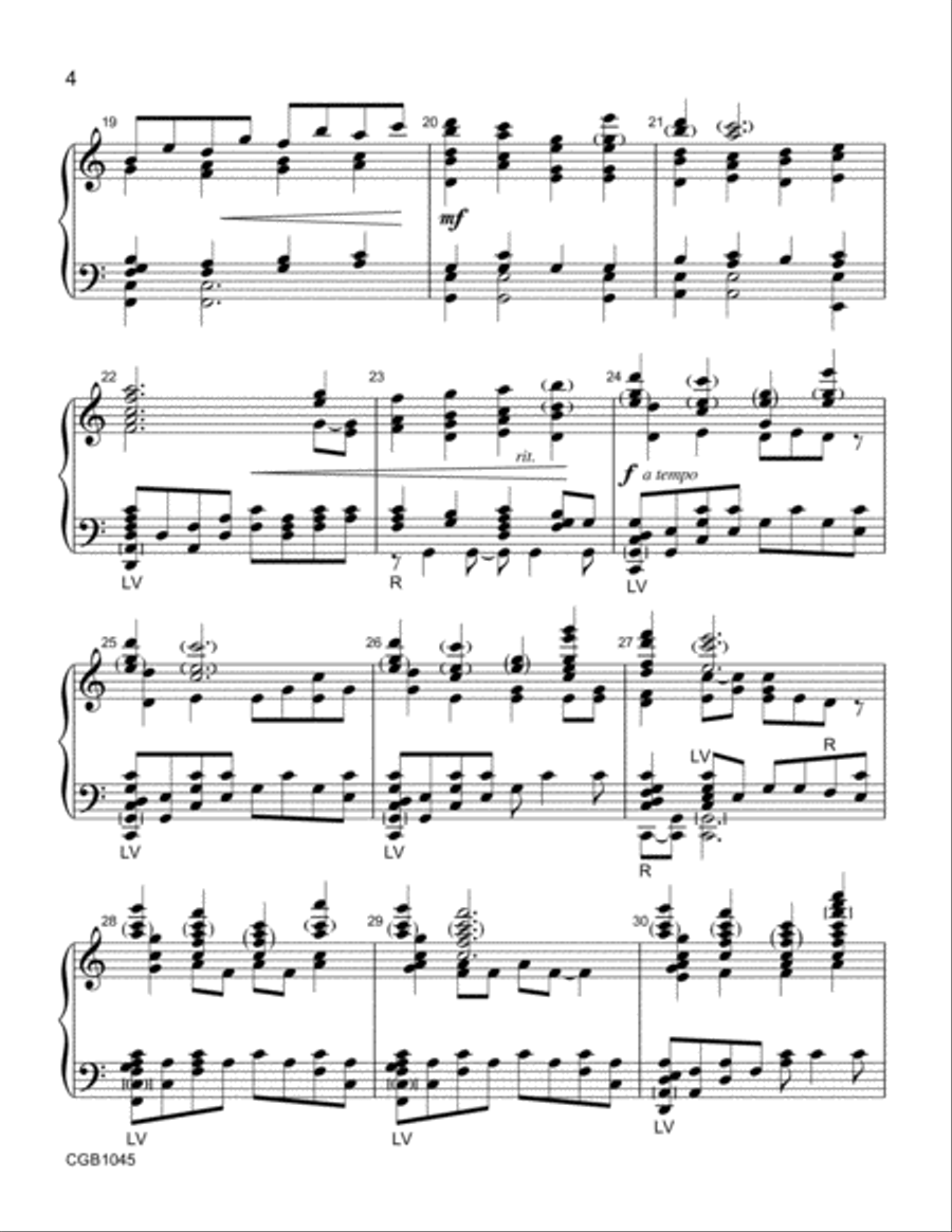 Tower Praises Handbell Choir scores gallery preview page 4