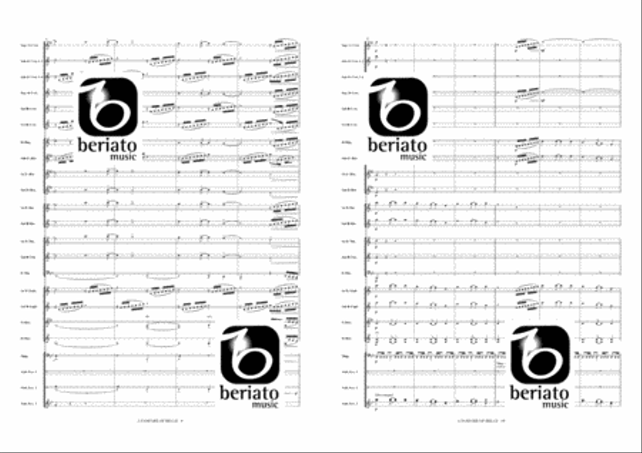 A Fanfare of Bells Brass Band scores gallery preview page 6
