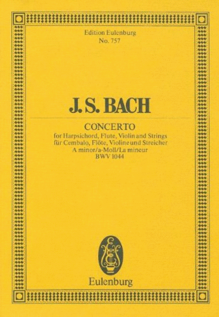 Triple Concerto in A Minor, BWV 1044