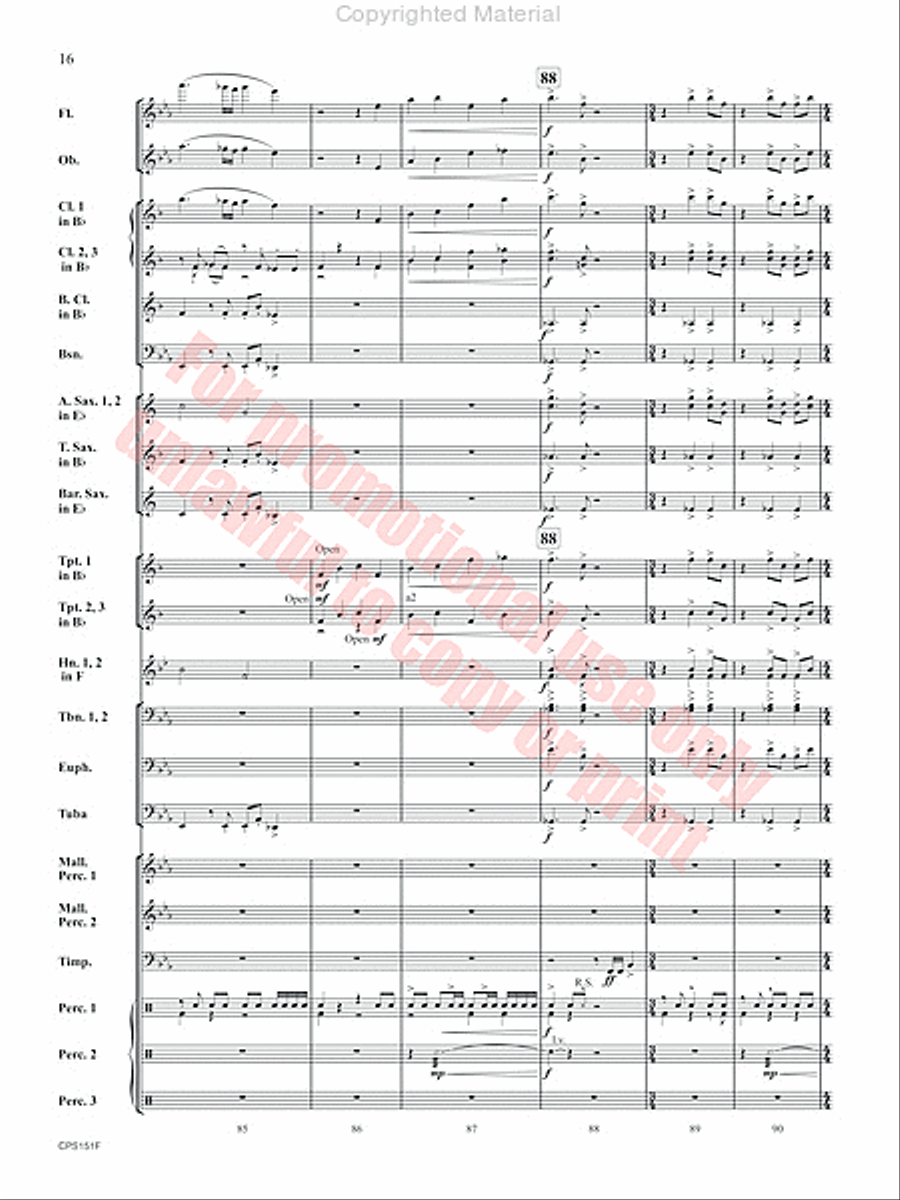 Jumpstart Concert Band scores gallery preview page 17