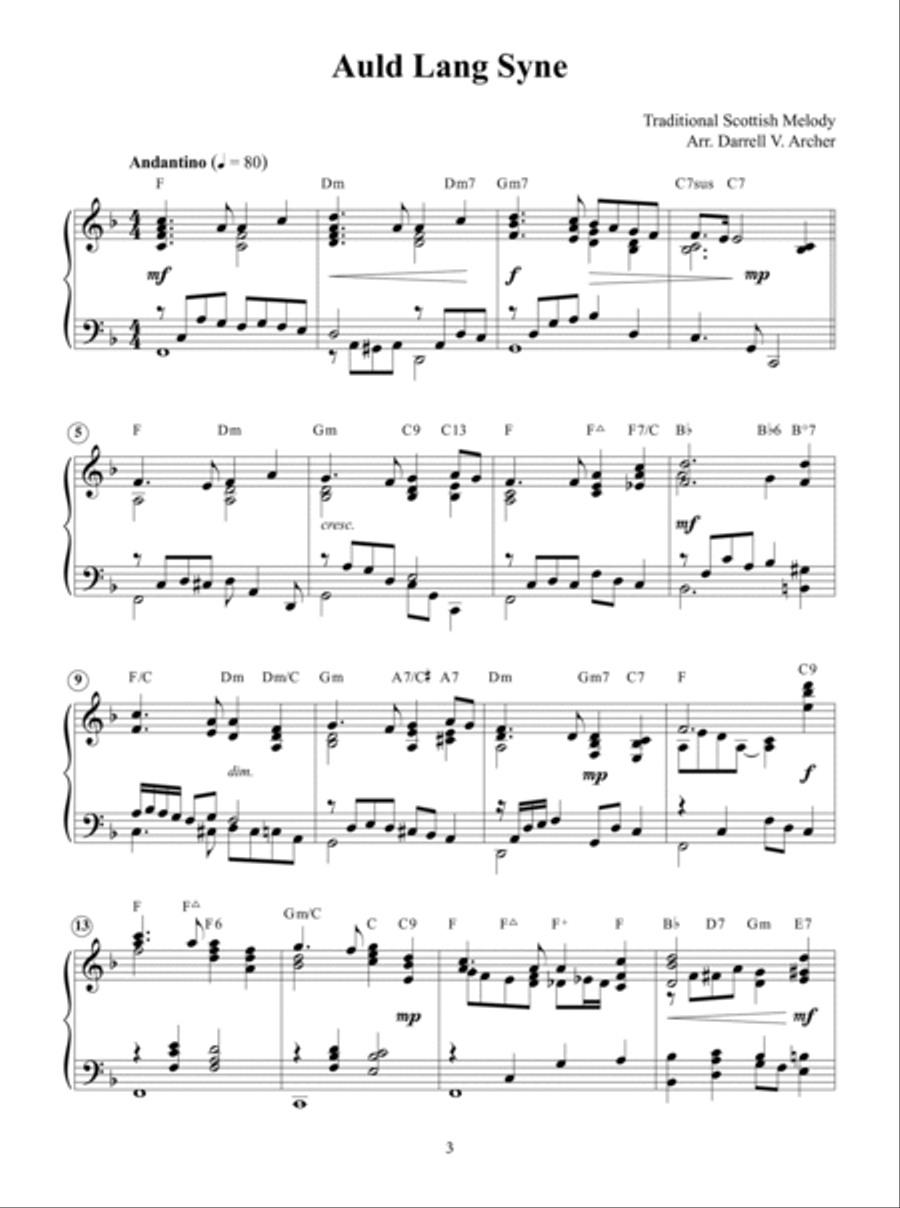 Carols from Around the World Piano Solo scores gallery preview page 4