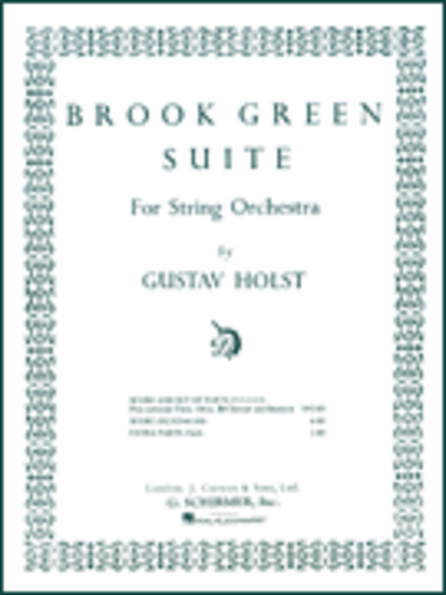 Brook Green Suite-Bass For String Orchestra