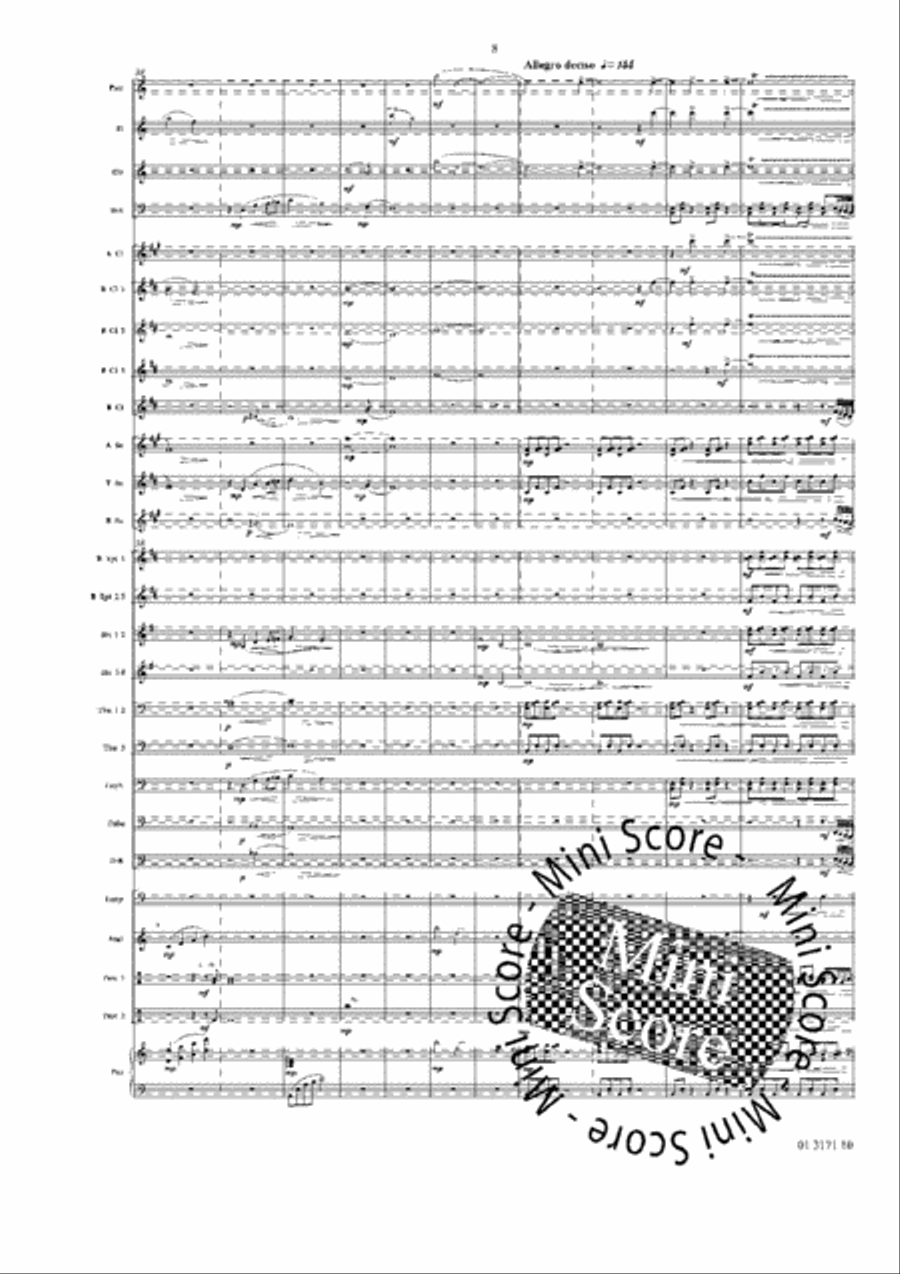 The Bermuda Triangle Concert Band scores gallery preview page 16