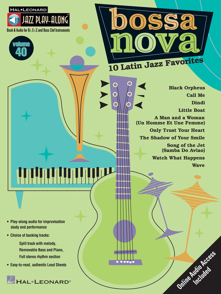 Bossa Nova – 10 Latin Jazz Favorites C Instrument scores gallery preview page 1