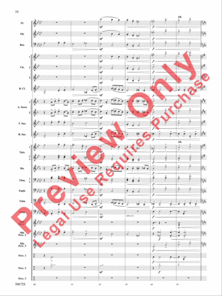 Ascension Ascension Concert Band scores gallery preview page 11