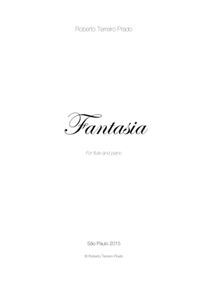 Fantasia for flute and piano