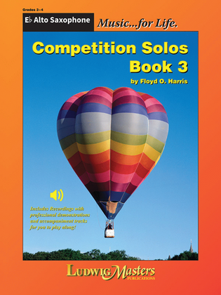 Competition Solos, Book 3 Alto Sax