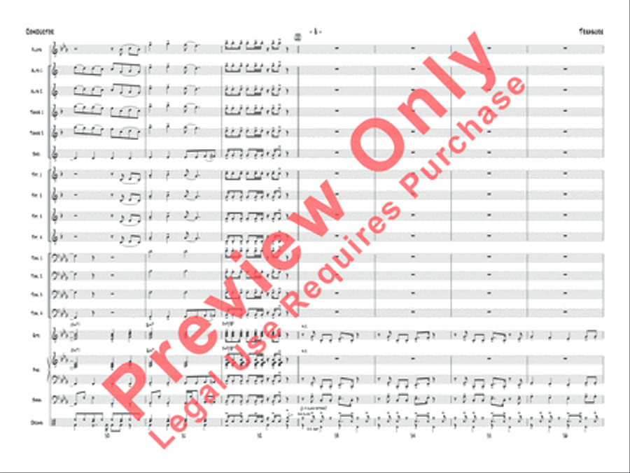 Treasure Jazz Ensemble scores gallery preview page 9