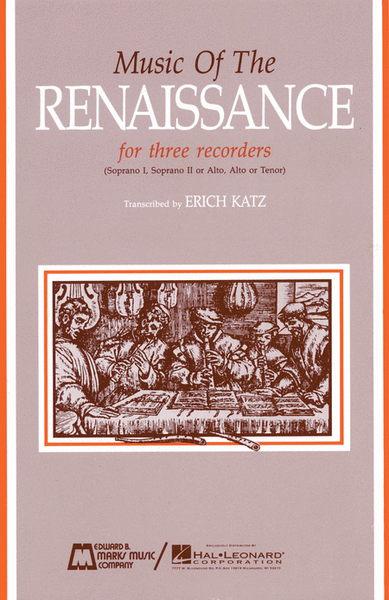 Music of the Renaissance (Score)