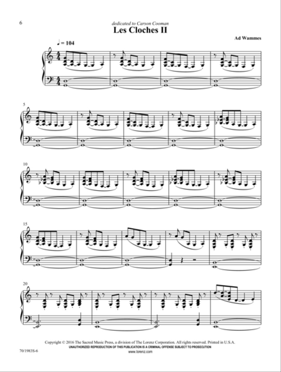 Triptych Triptych Organ Solo scores gallery preview page 4