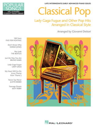 Book cover for Classical Pop - Lady Gaga Fugue & Other Pop Hits