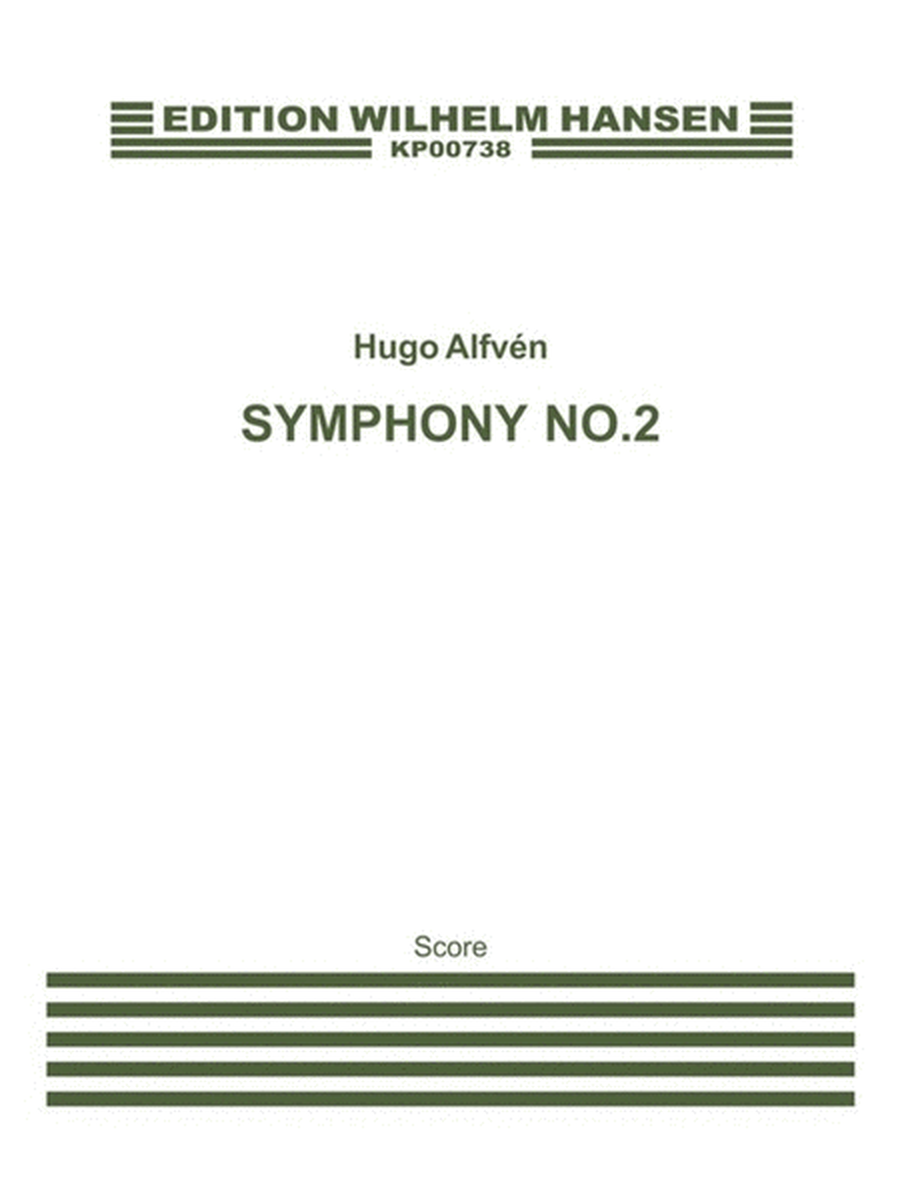 Alfven - Symphony No 2 Score (Pod)