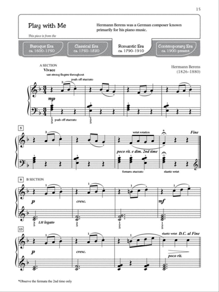 Pathways to Artistry -- Masterworks, Book 1 Piano Method scores gallery preview page 3