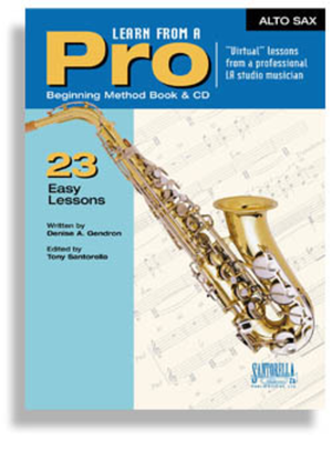 Learn From A Pro for Alto Sax with CD