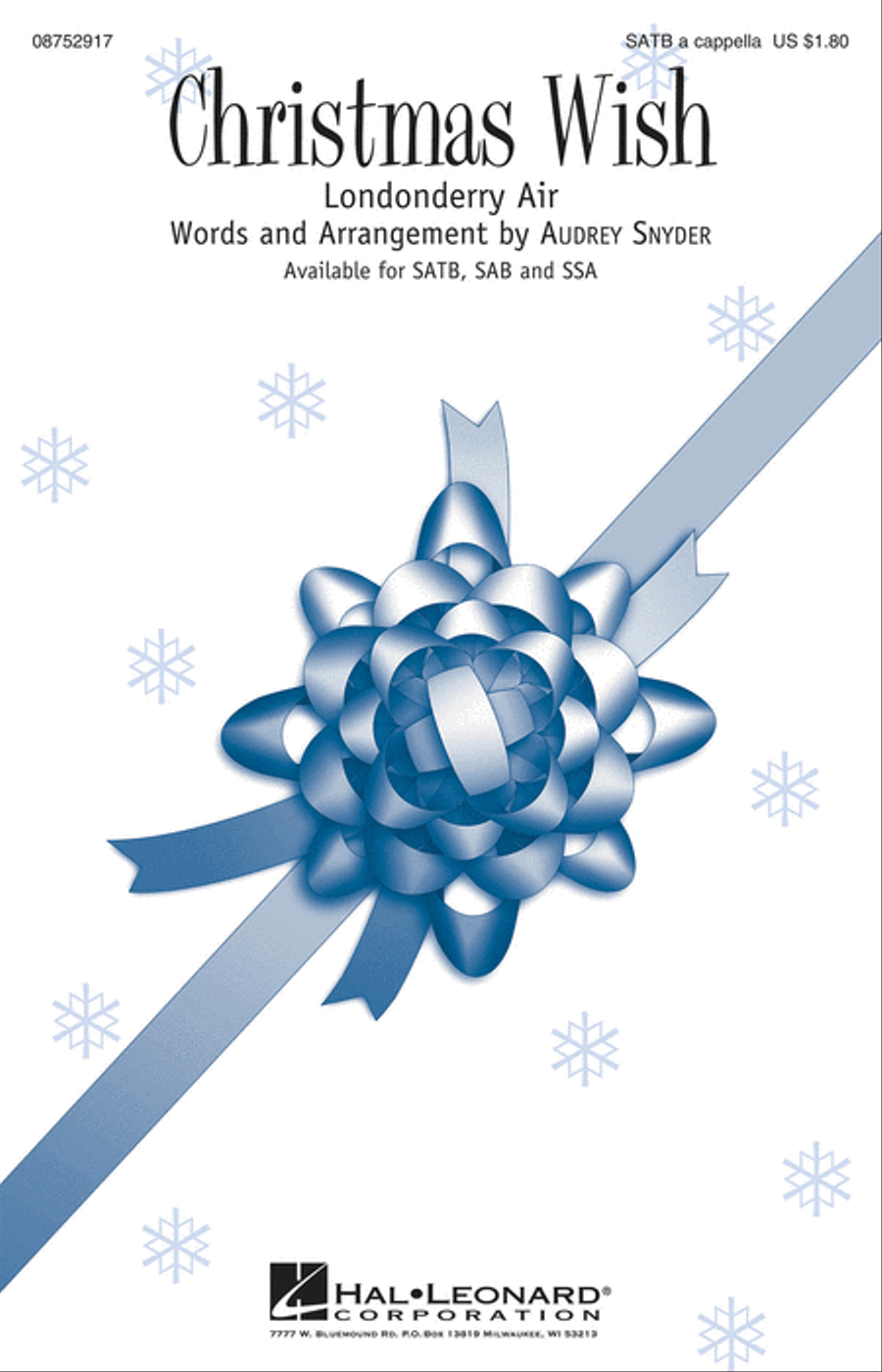 Christmas Wish SSA scores gallery preview page 1